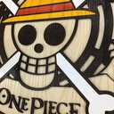 Décoration Murale One Piece - 40x40cm 