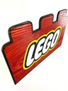 Décoration Murale Bois // Lego // Logo