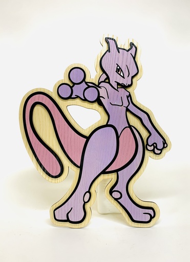 Décoration Murale Pokémon // Mewtwo 