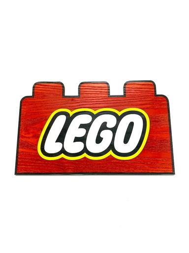 Décoration Murale Bois // Lego // Logo